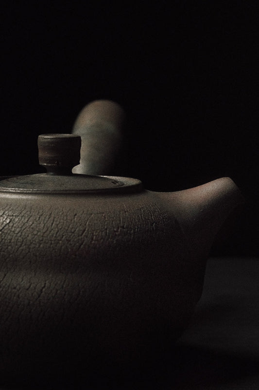 sidehandle teapot | woodfired