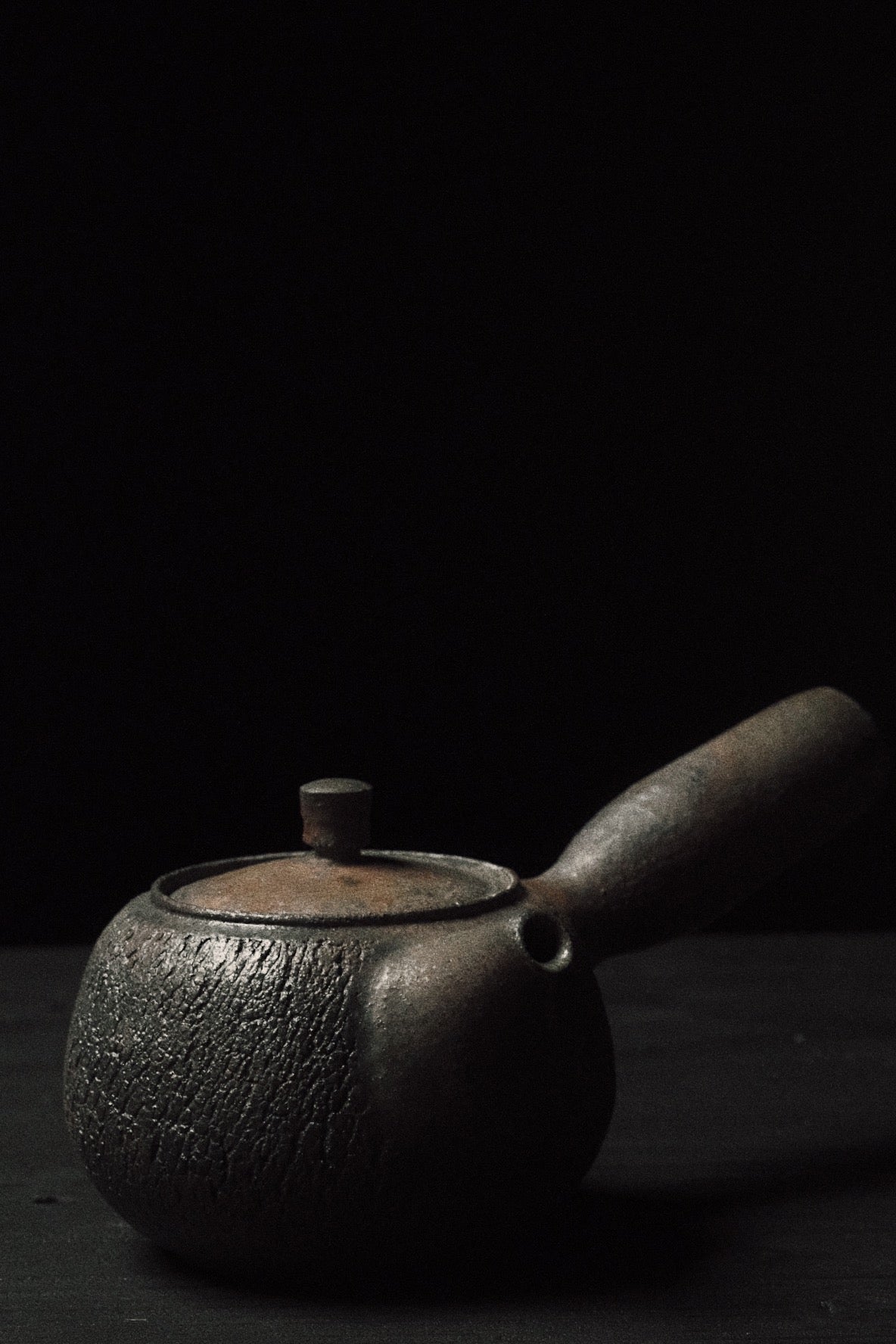 sidehandle teapot | woodfired