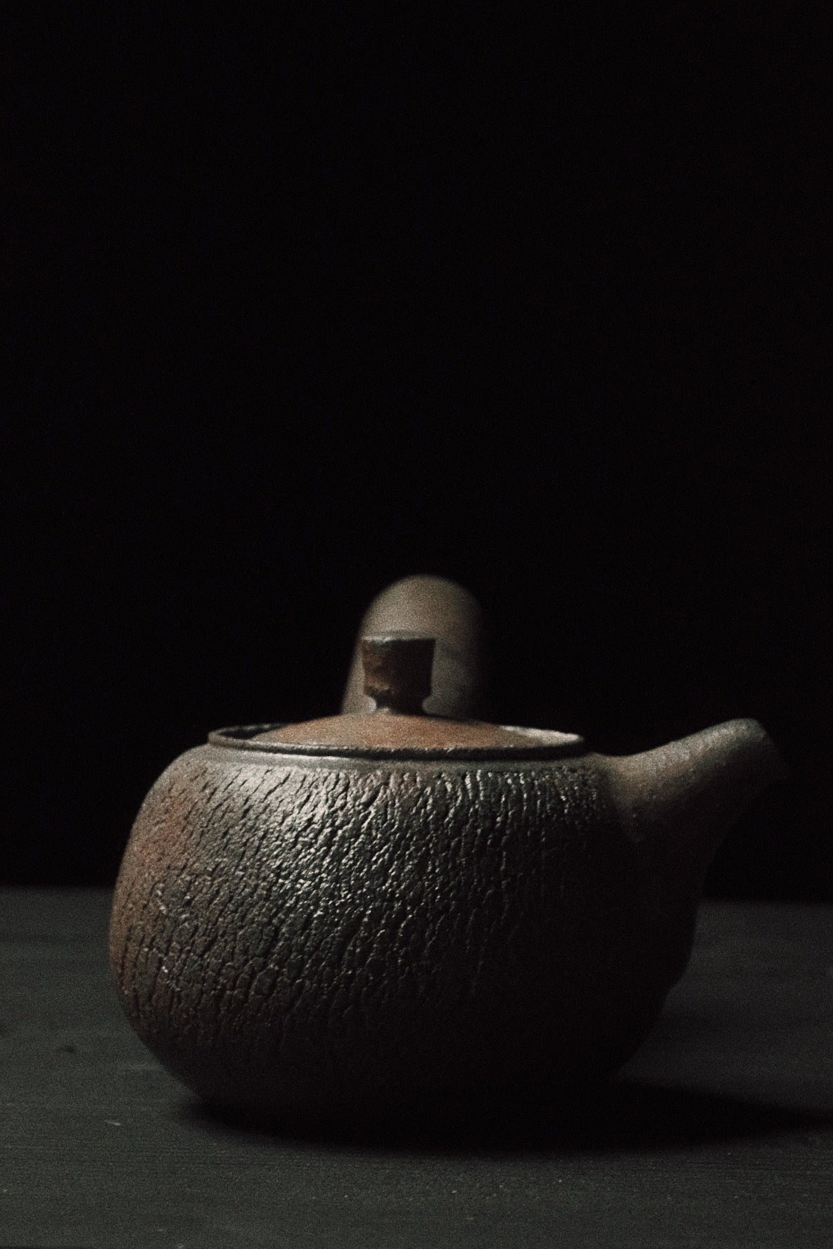 sidehandle teapot | woodfired