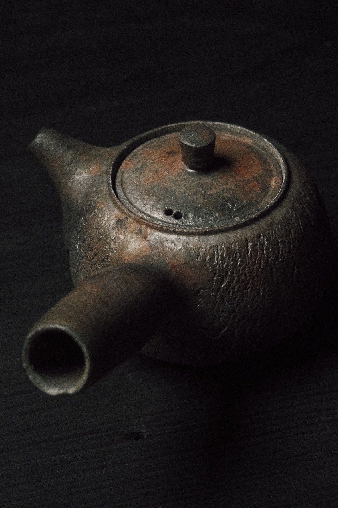 sidehandle teapot | woodfired