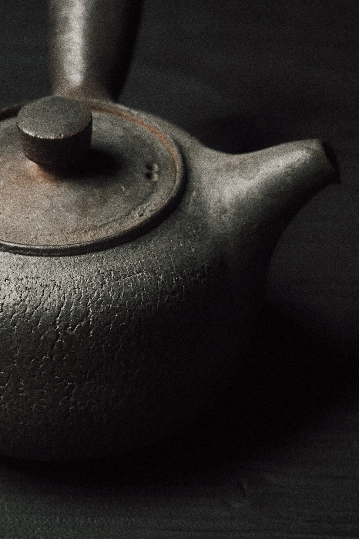 sidehandle teapot | woodfired