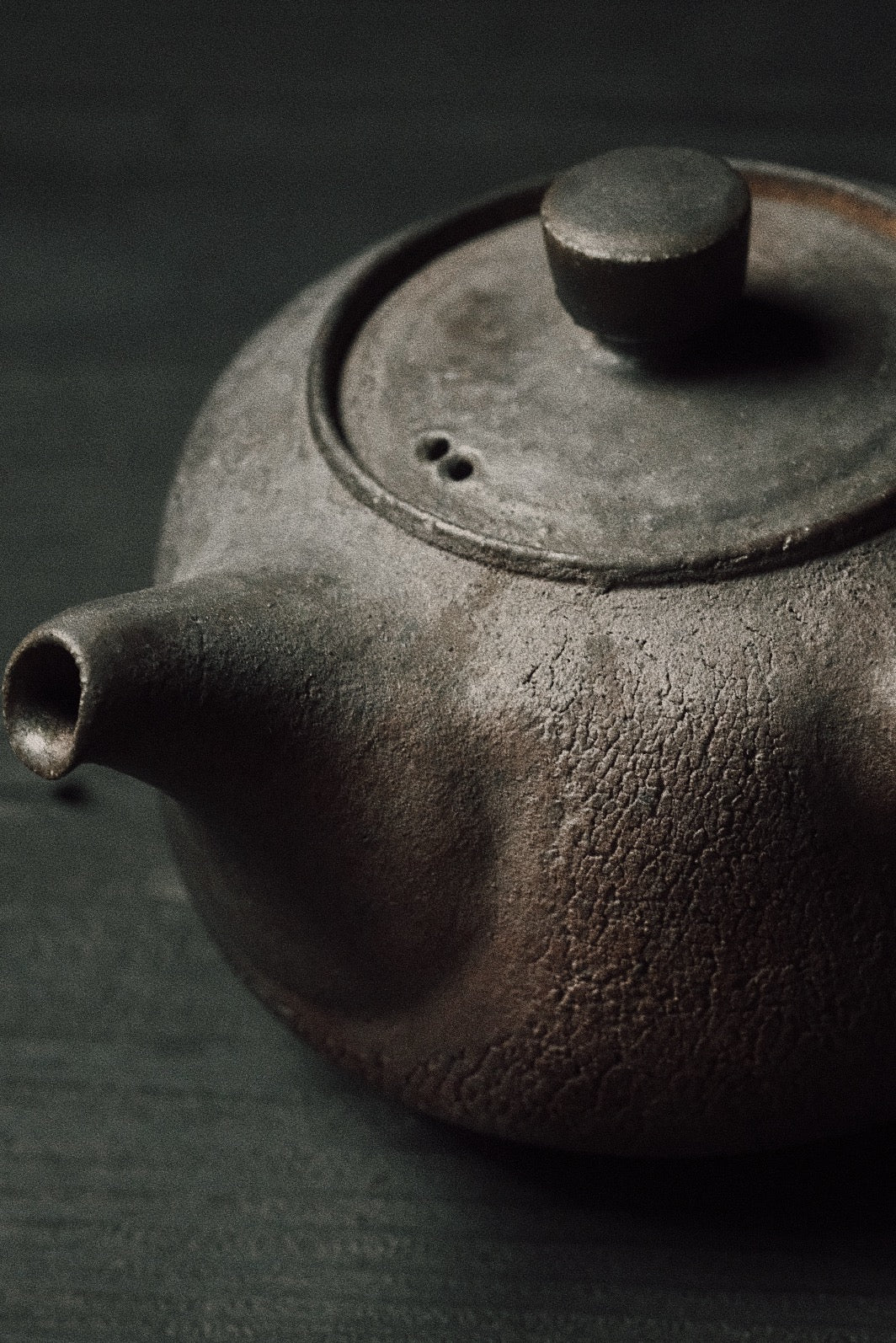 sidehandle teapot | woodfired