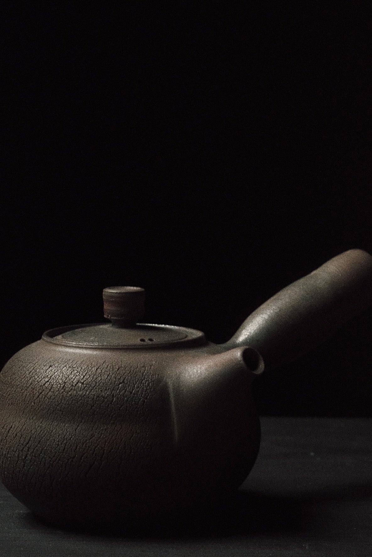 sidehandle teapot | woodfired