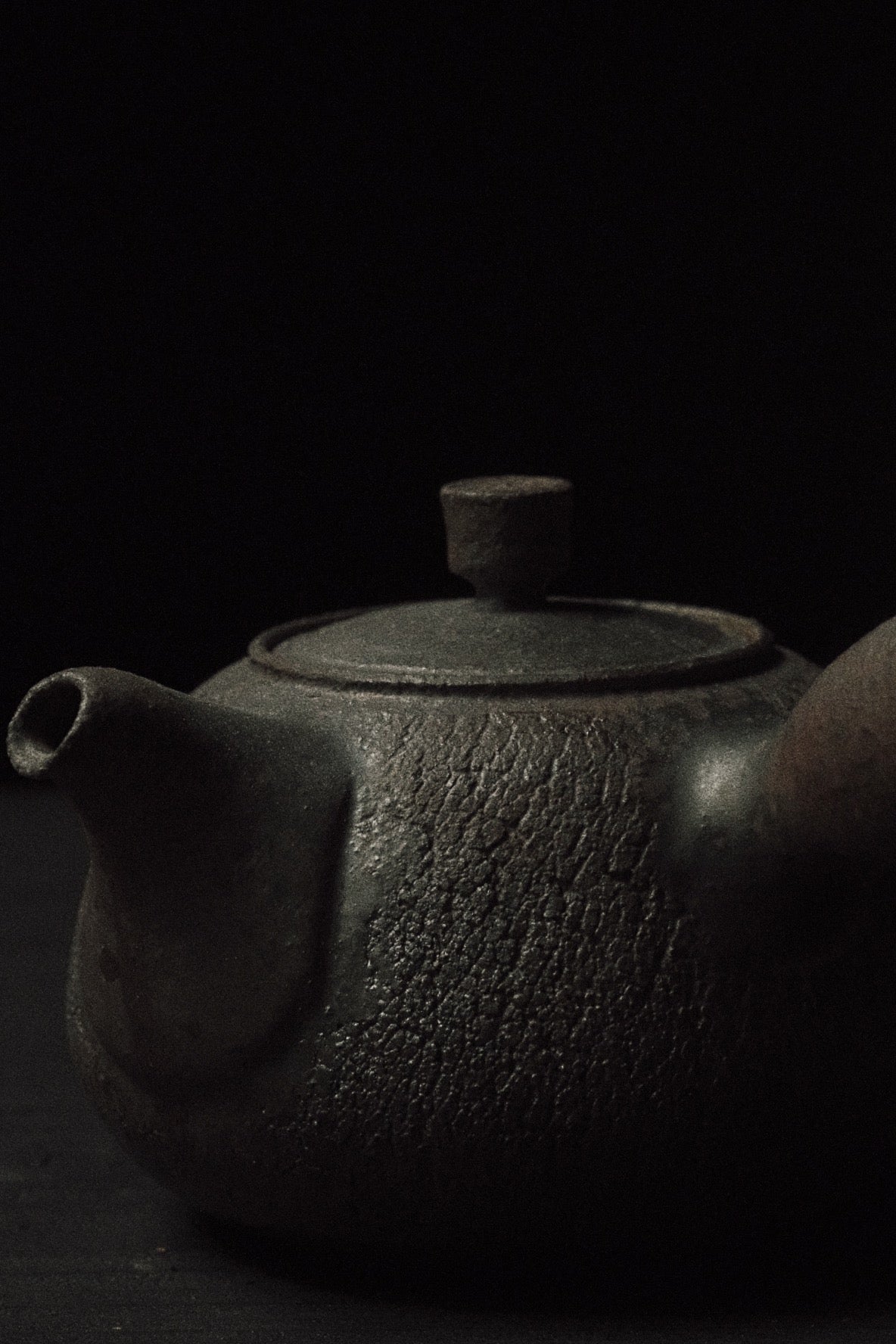 sidehandle teapot | woodfired