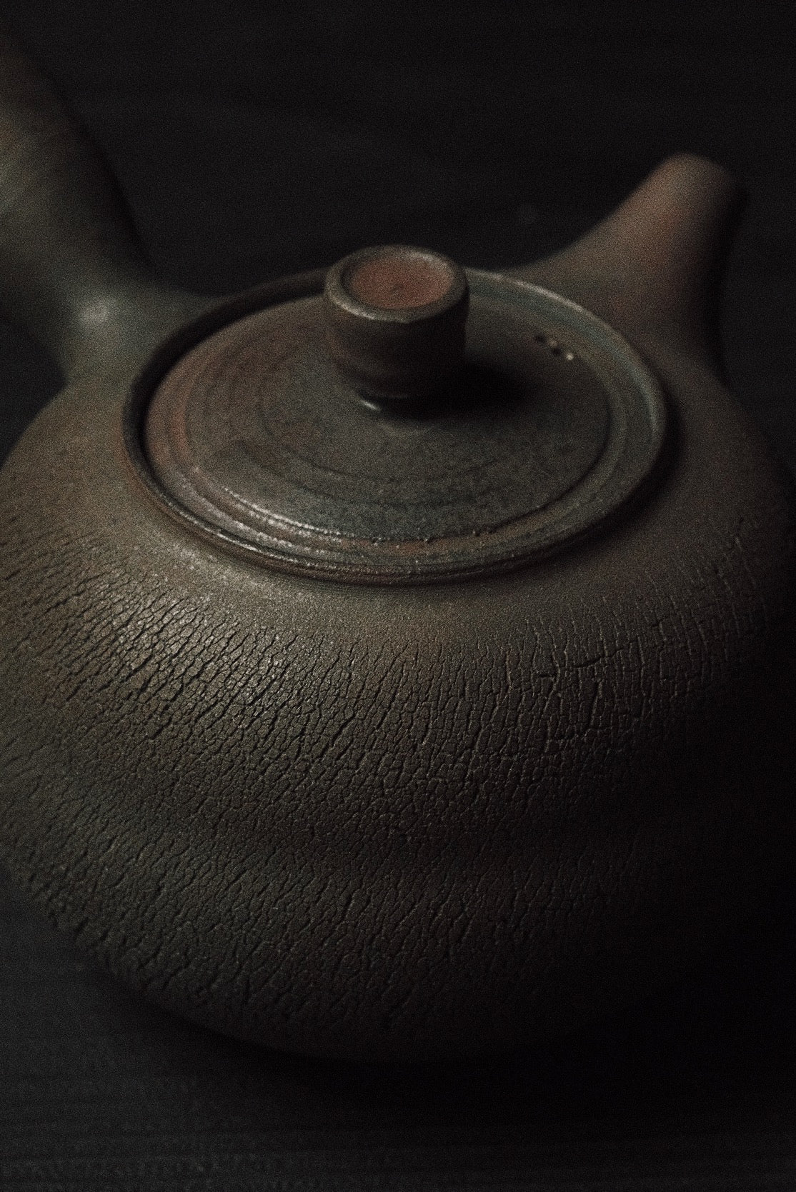 sidehandle teapot | woodfired