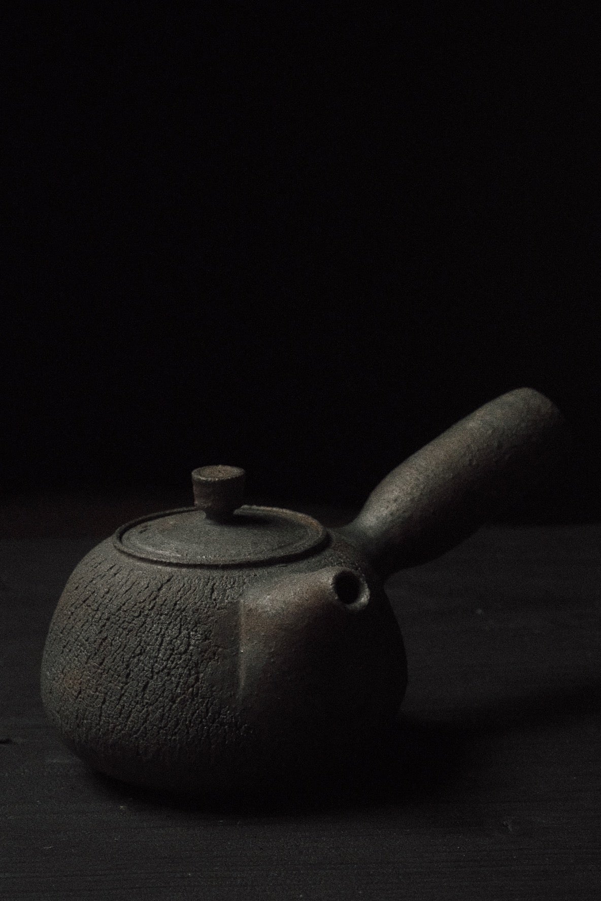 sidehandle teapot | woodfired